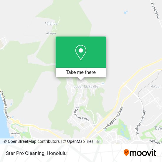 Mapa de Star Pro Cleaning