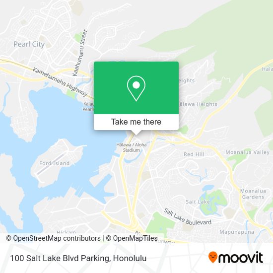 Mapa de 100 Salt Lake Blvd Parking