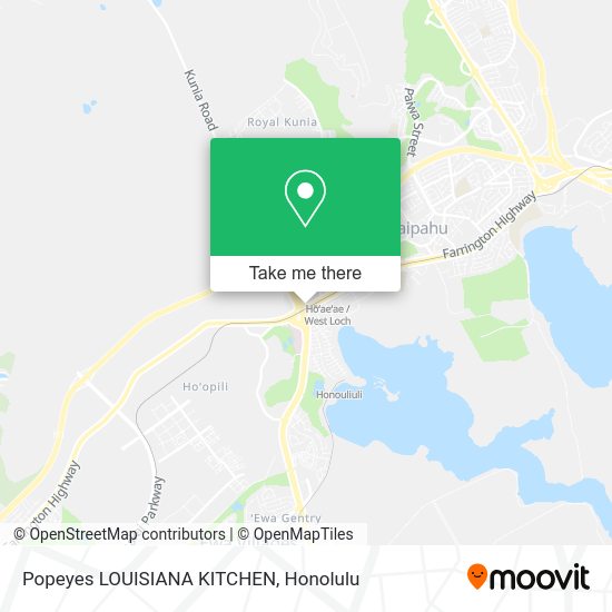 Popeyes LOUISIANA KITCHEN map
