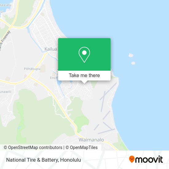 Mapa de National Tire & Battery