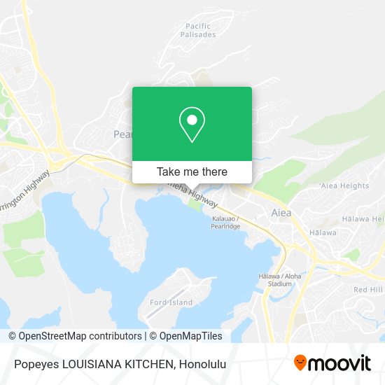 Mapa de Popeyes LOUISIANA KITCHEN