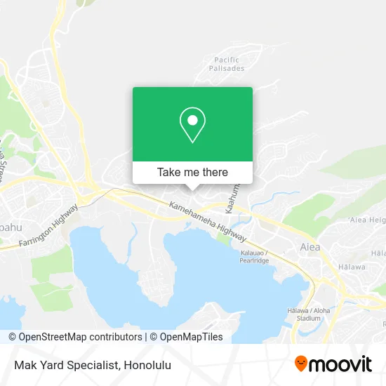 Mak Yard Specialist map