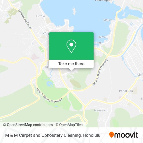 M & M Carpet and Upholstery Cleaning map