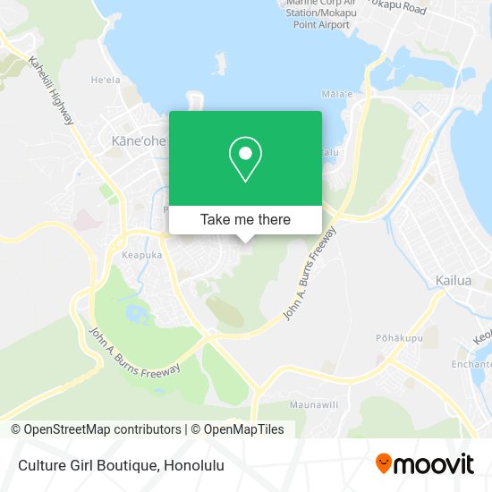 Mapa de Culture Girl Boutique