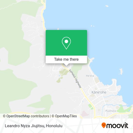 Mapa de Leandro Nyza Jiujitsu