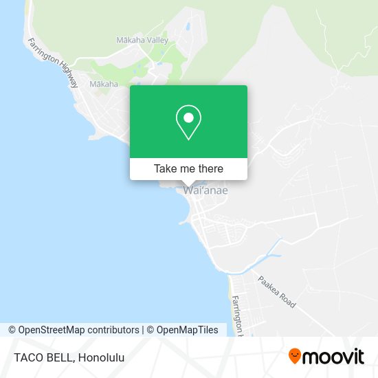 TACO BELL map