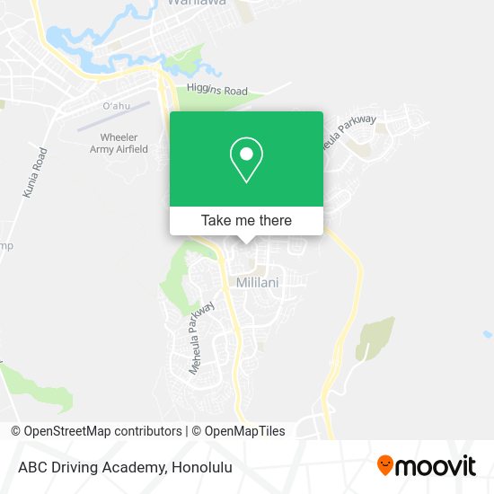 ABC Driving Academy map
