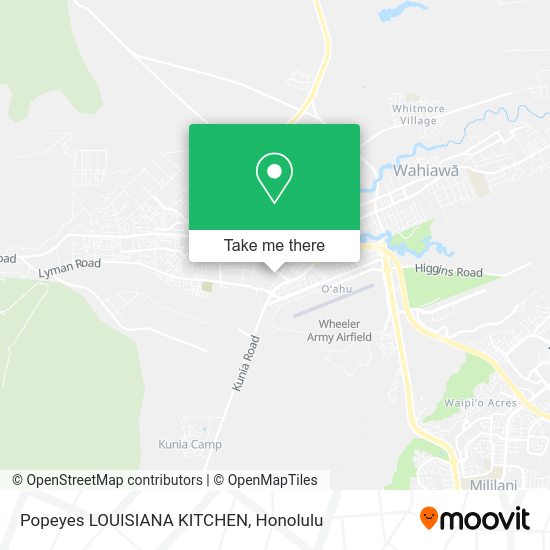 Popeyes LOUISIANA KITCHEN map