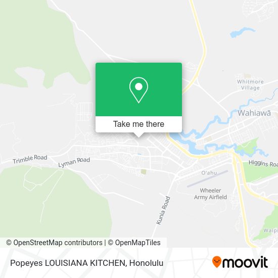 Popeyes LOUISIANA KITCHEN map