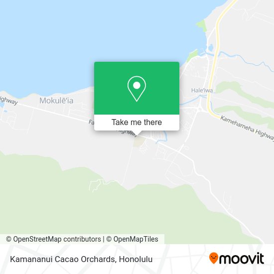 Mapa de Kamananui Cacao Orchards