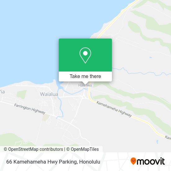 66 Kamehameha Hwy Parking map