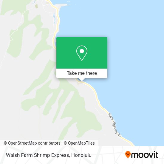 Mapa de Walsh Farm Shrimp Express