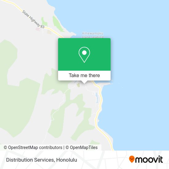 Distribution Services map