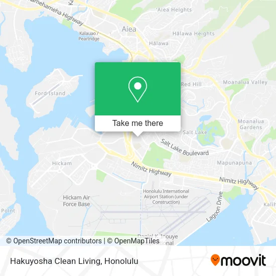Hakuyosha Clean Living map