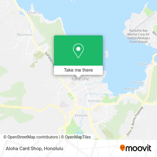 Aloha Card Shop map