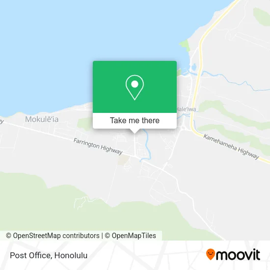 Post Office map