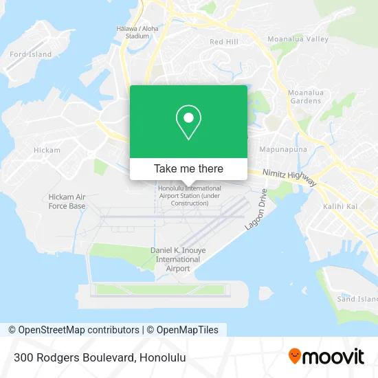 300 Rodgers Boulevard map