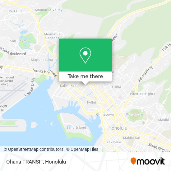 Ohana TRANSIT map