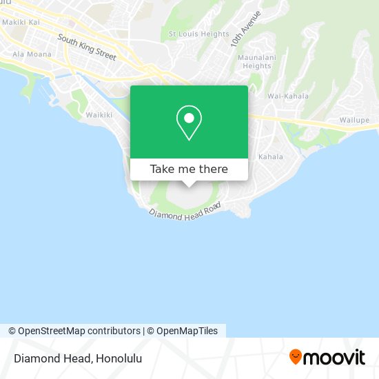 Mapa de Diamond Head