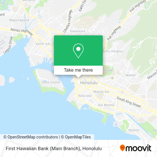 First Hawaiian Bank (Main Branch) map