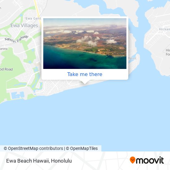 Ewa Beach Hawaii map