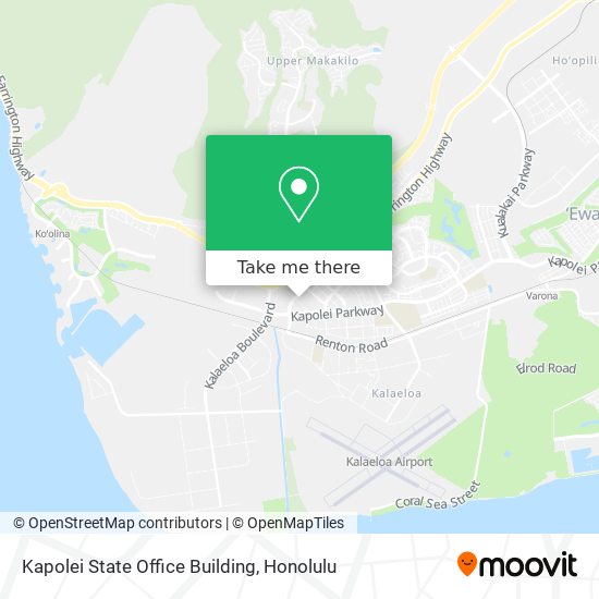 Mapa de Kapolei State Office Building