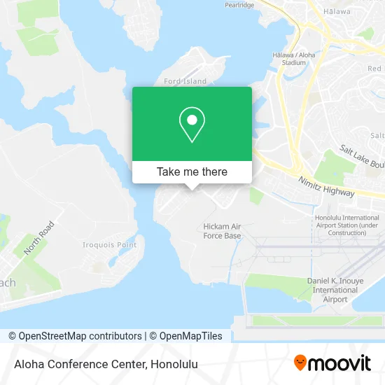 Aloha Conference Center map
