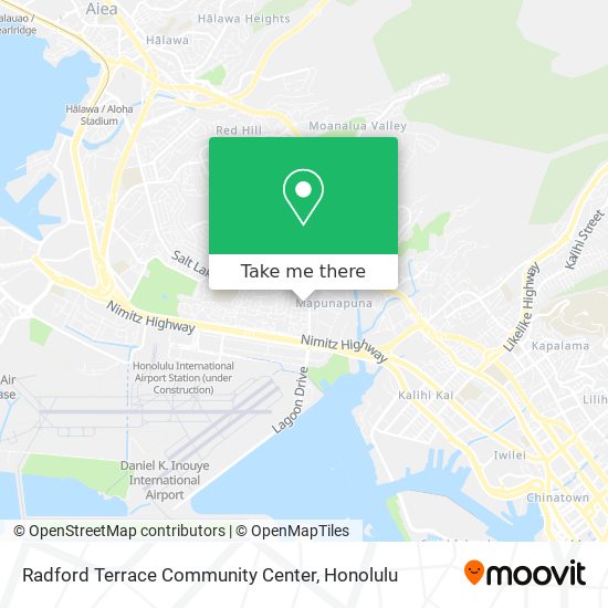 Radford Terrace Community Center map