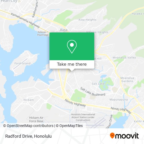 Radford Drive map
