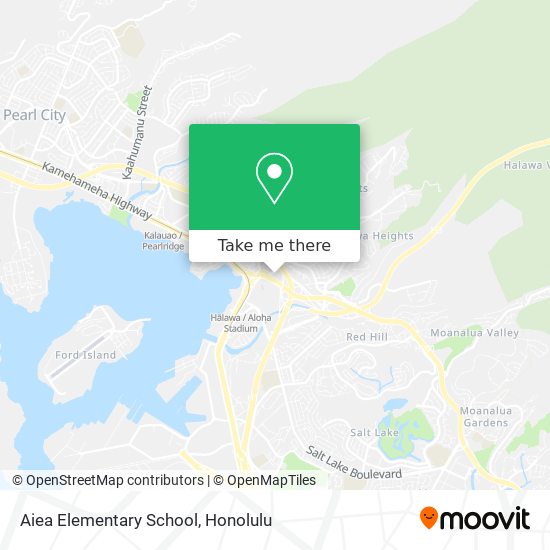 Mapa de Aiea Elementary School