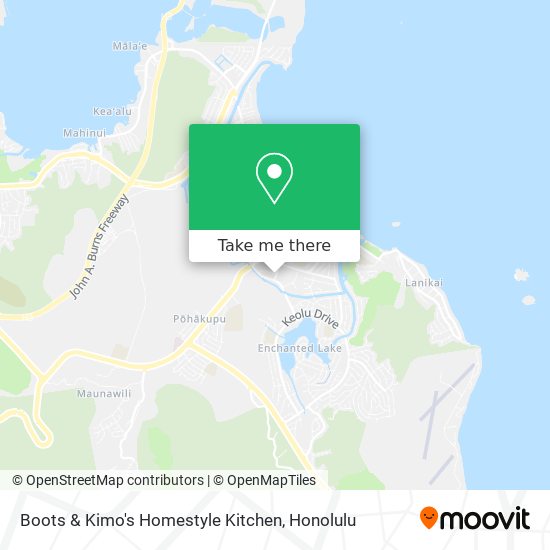 Boots & Kimo's Homestyle Kitchen map