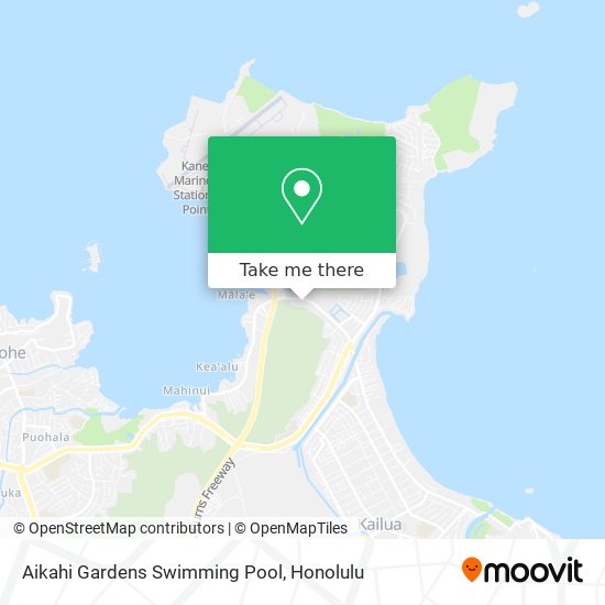 Aikahi Gardens Swimming Pool map