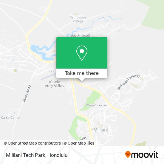 Mililani Tech Park map