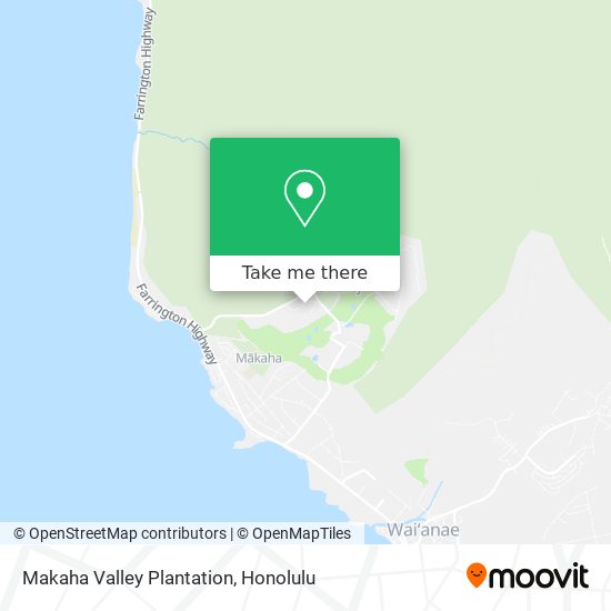 Makaha Valley Plantation map