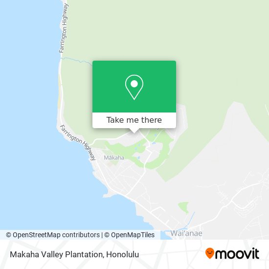 Mapa de Makaha Valley Plantation