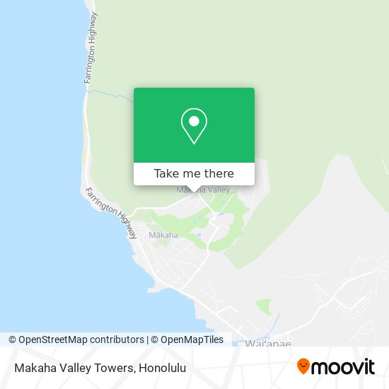 Mapa de Makaha Valley Towers