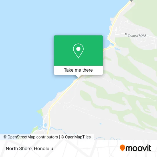 North Shore map