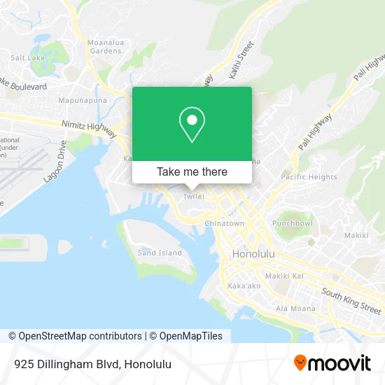 925 Dillingham Blvd map