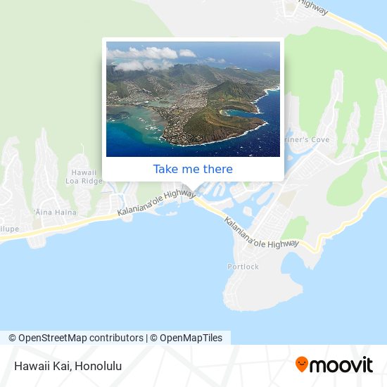 Hawaii Kai map