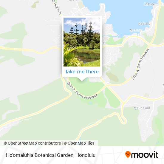 Ho Omaluhia Botanical Garden In Kaneohe