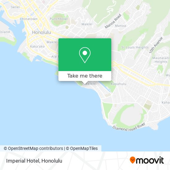 Imperial Hotel map