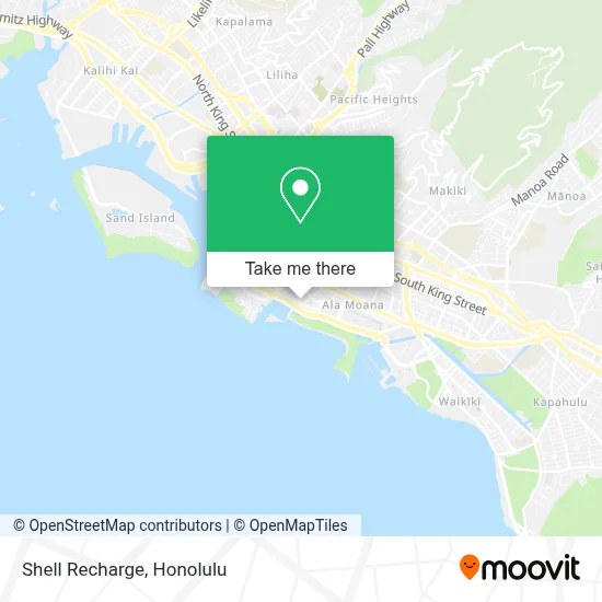 Shell Recharge map