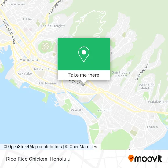 Rico Rico Chicken map