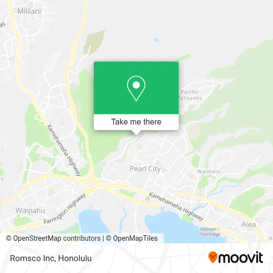 Romsco Inc map