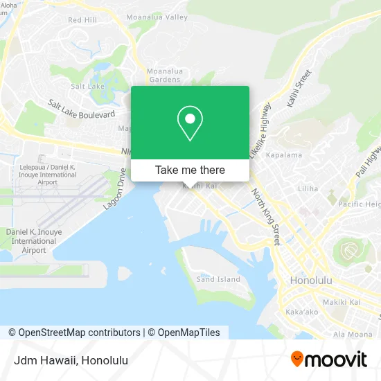Jdm Hawaii map