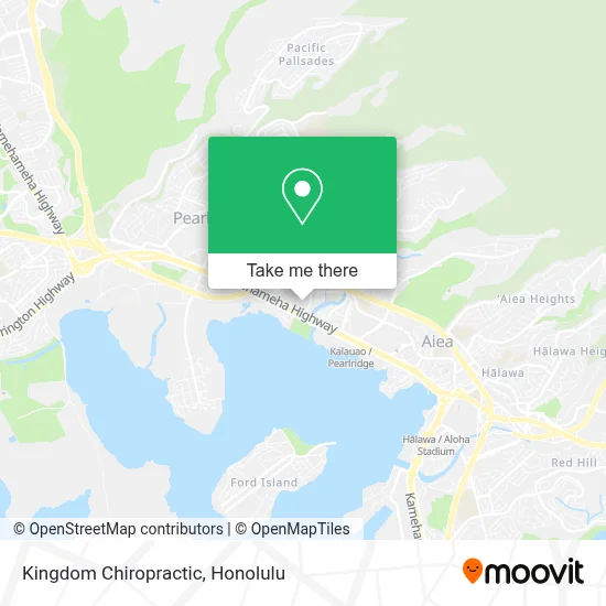 Kingdom Chiropractic map