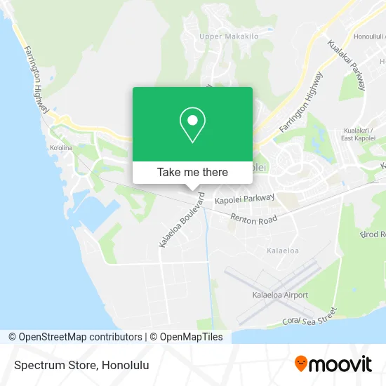 Spectrum Store map