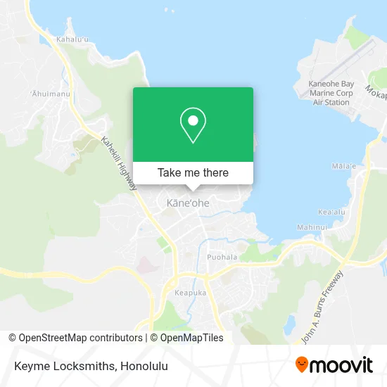 Keyme Locksmiths map