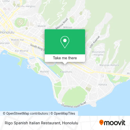 Rigo Spanish Italian Restaurant map