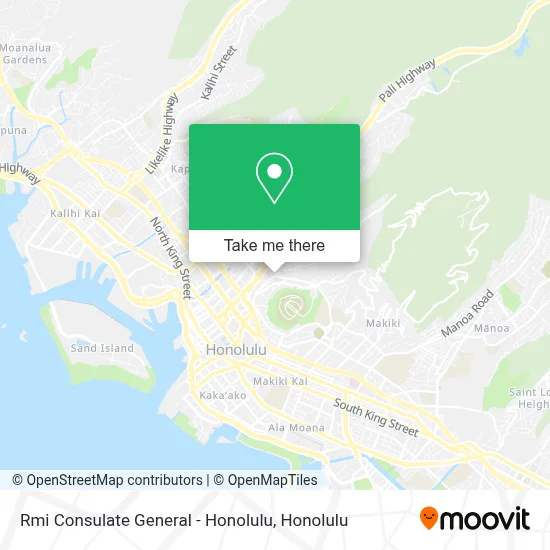 Rmi Consulate General - Honolulu map